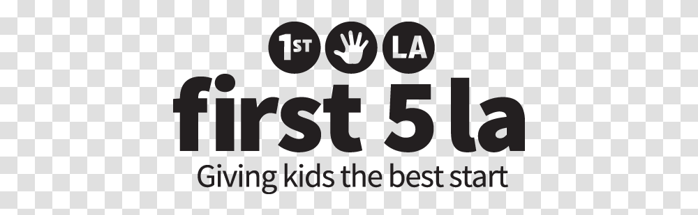 First 5 La Best Start, Number, Alphabet Transparent Png