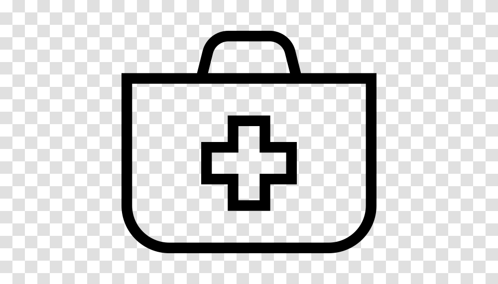 First Aid First Aid Bag First Aid Kit Icon With And Vector, Gray, World Of Warcraft Transparent Png