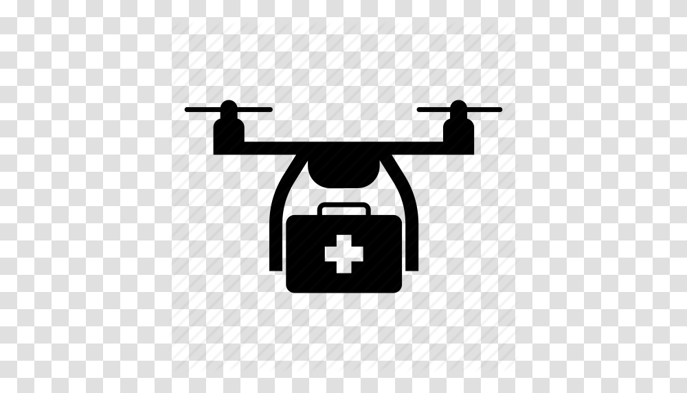 First Aid Helicopter Medical Drone Medical Supplies Medicine, Piano, Electronics, Phone, Cowbell Transparent Png