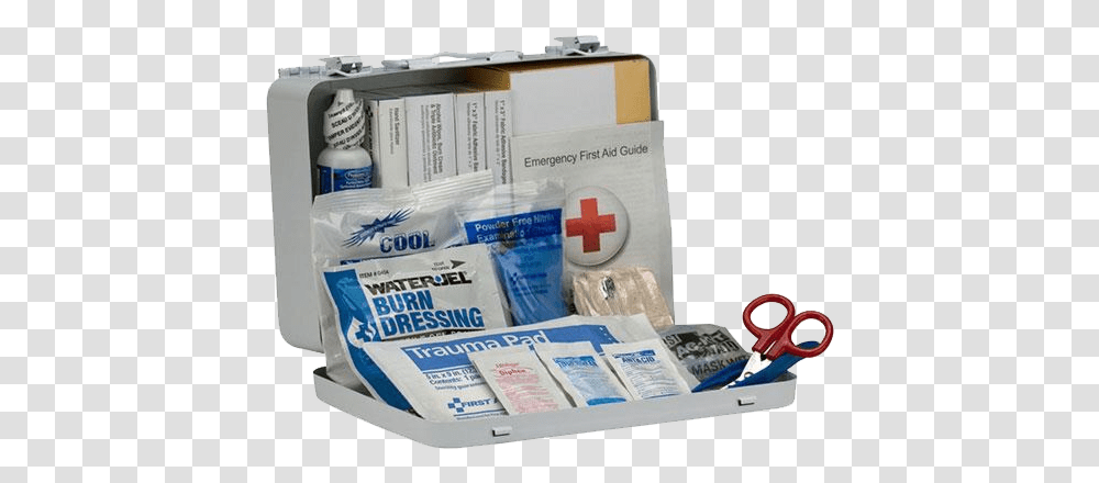 First Aid Kit, Bandage, Box Transparent Png