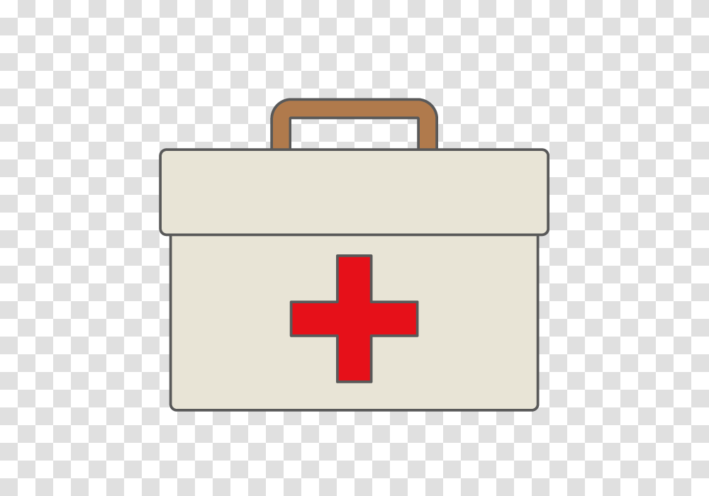First Aid Kit Free Download Illustration Material Clip Art, Logo, Trademark, Red Cross Transparent Png