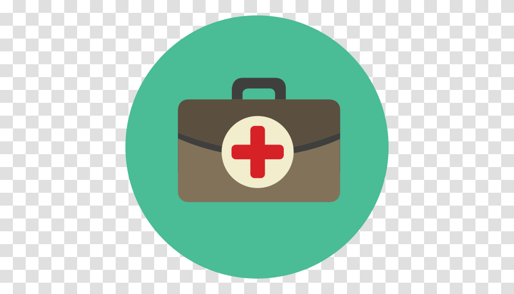 First Aid Kit Icon, Logo, Trademark, Red Cross Transparent Png