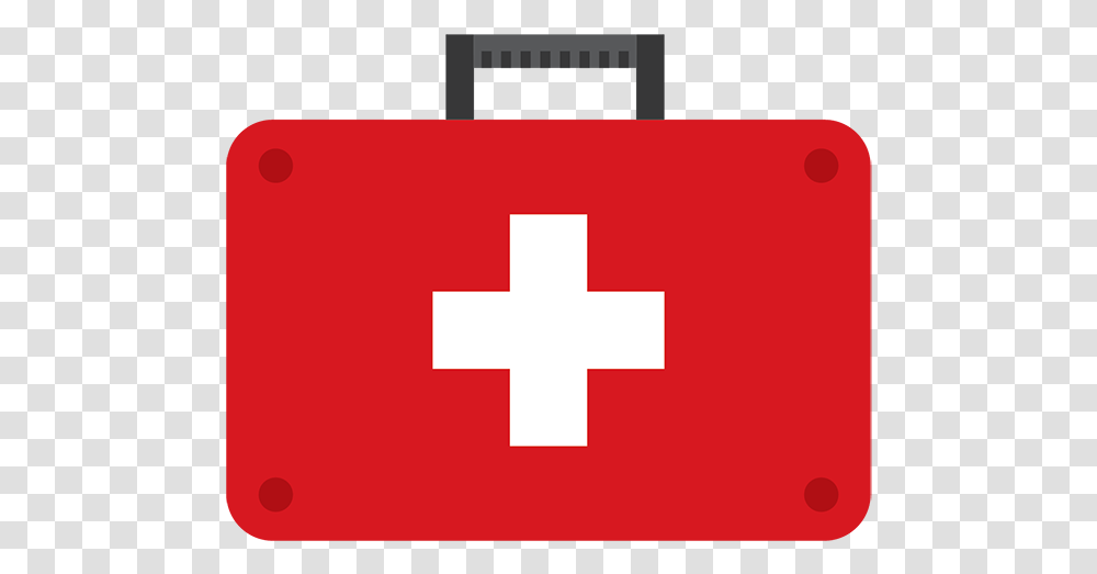 First Aid Kit, Red Cross, Logo, Trademark Transparent Png