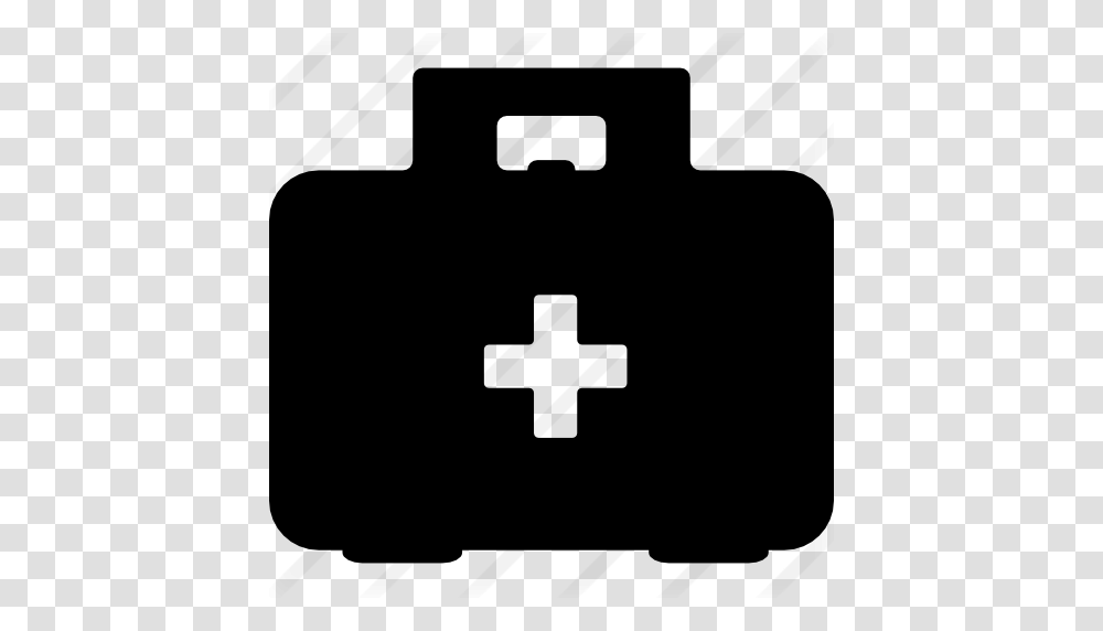 First Aid Kit With Black Case And White Cross Symbol On It, Gray, World Of Warcraft Transparent Png