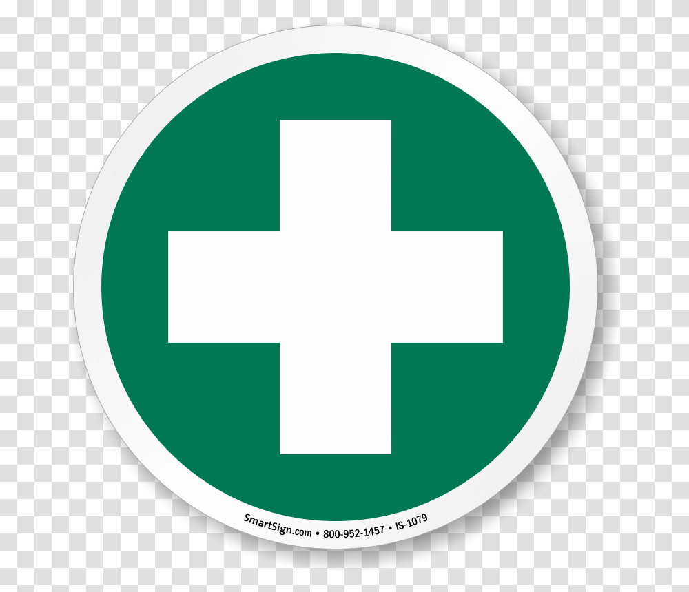 First Aid Station Iso Circle Sign First Aid, Bandage, Label Transparent Png