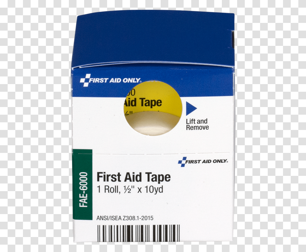 First Aid Tape Roll First Aid Only, Cosmetics, Label, Bottle Transparent Png