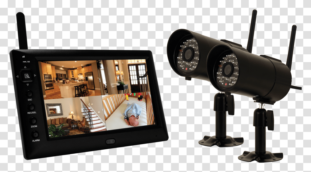 First Alert Camera, Electronics, Person, Monitor, Screen Transparent Png