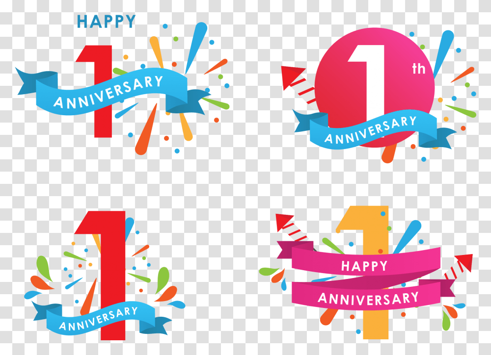 First Anniversary Clip Art, Airplane, Transportation Transparent Png