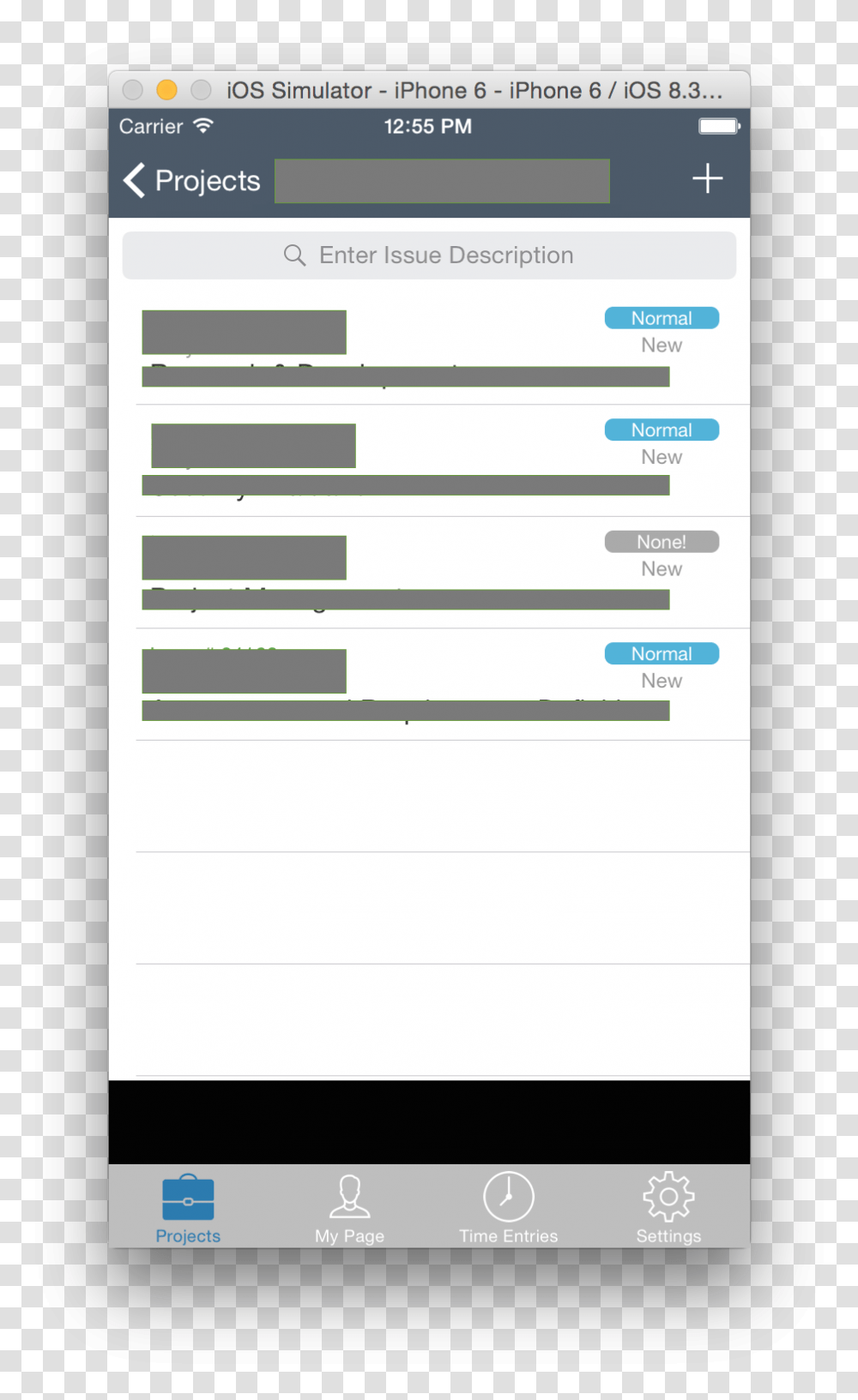 First Bar Nested Table View Ui Ios, Page, Mobile Phone, Electronics Transparent Png
