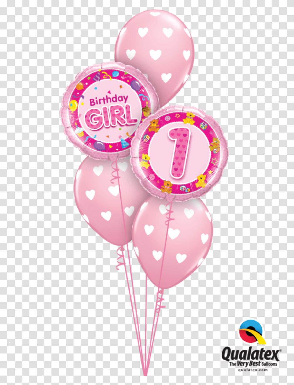 First Birthday Happy 2nd Birthday Balloon, Rattle Transparent Png