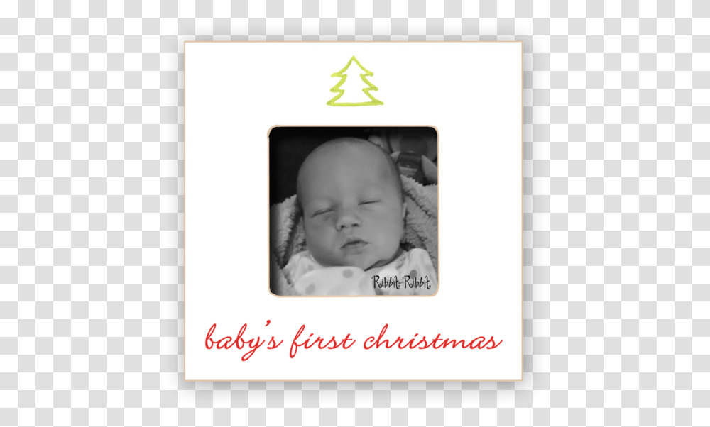 First Christmas Snow Picture Frame, Newborn, Baby, Person, Human Transparent Png