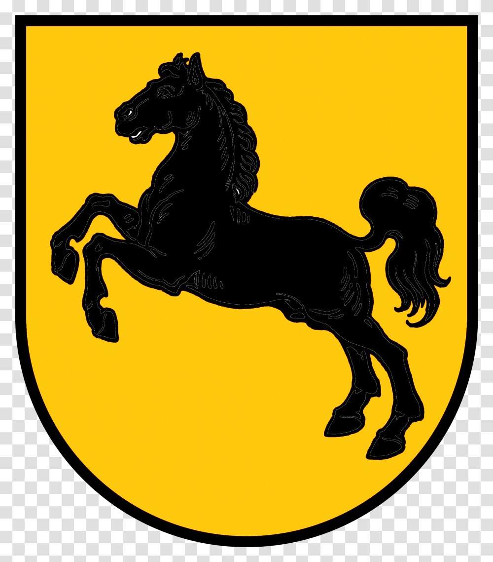 First Coat Of Arms Of Old Saxony From Widukind Foundation Of Lower Saxony, Horse, Mammal, Animal Transparent Png