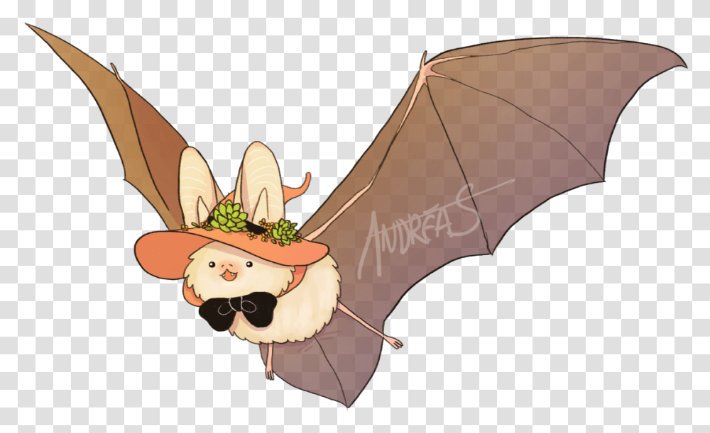First Commission Of The New Year A Cute Long Eared Little Brown Myotis, Apparel, Mammal, Animal Transparent Png
