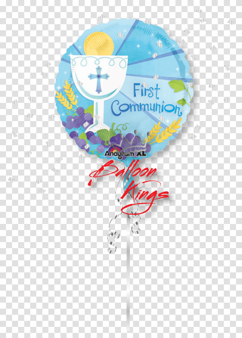 First Communion Chalice Boy First Communion, Ball, Paper, Balloon, Confetti Transparent Png