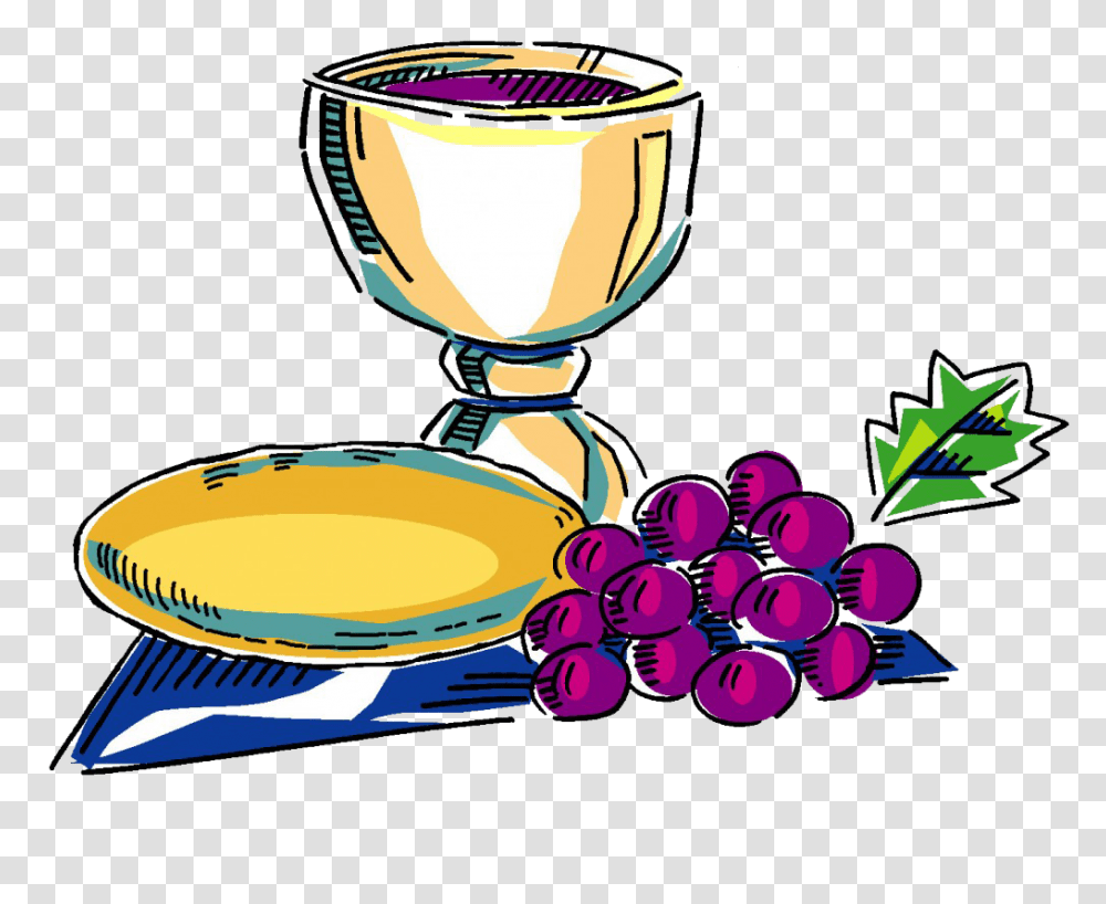 First Communion Eucharist Symbol Clip Art, Glass, Goblet, Plant, Grapes Transparent Png