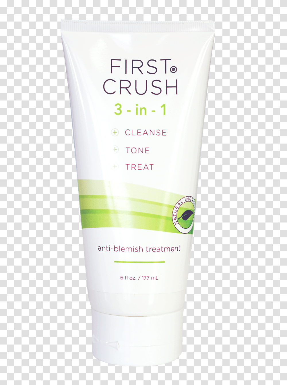 First Crush 3 In 1 Anti Blemish Treatment From Merlot, Bottle, Sunscreen, Cosmetics, Lotion Transparent Png