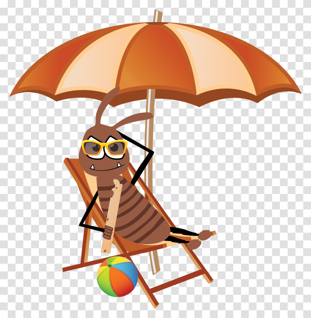 First Day Of Summer Clipart Beach Chair And Umbrella Cartoon, Canopy, Sunglasses, Accessories, Accessory Transparent Png