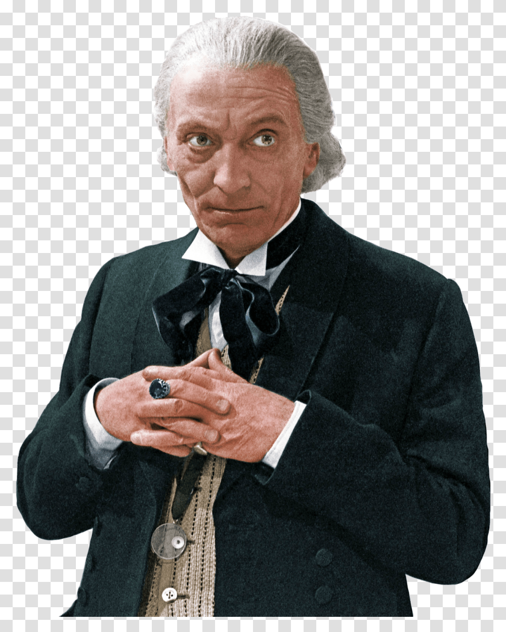 First Doctor Doctor Who Sixth Doctor William Hartnell William Hartnell, Suit, Overcoat, Person Transparent Png