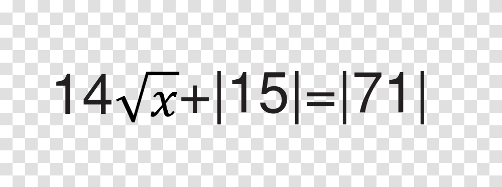 First Equation Ever, Number, Alphabet Transparent Png