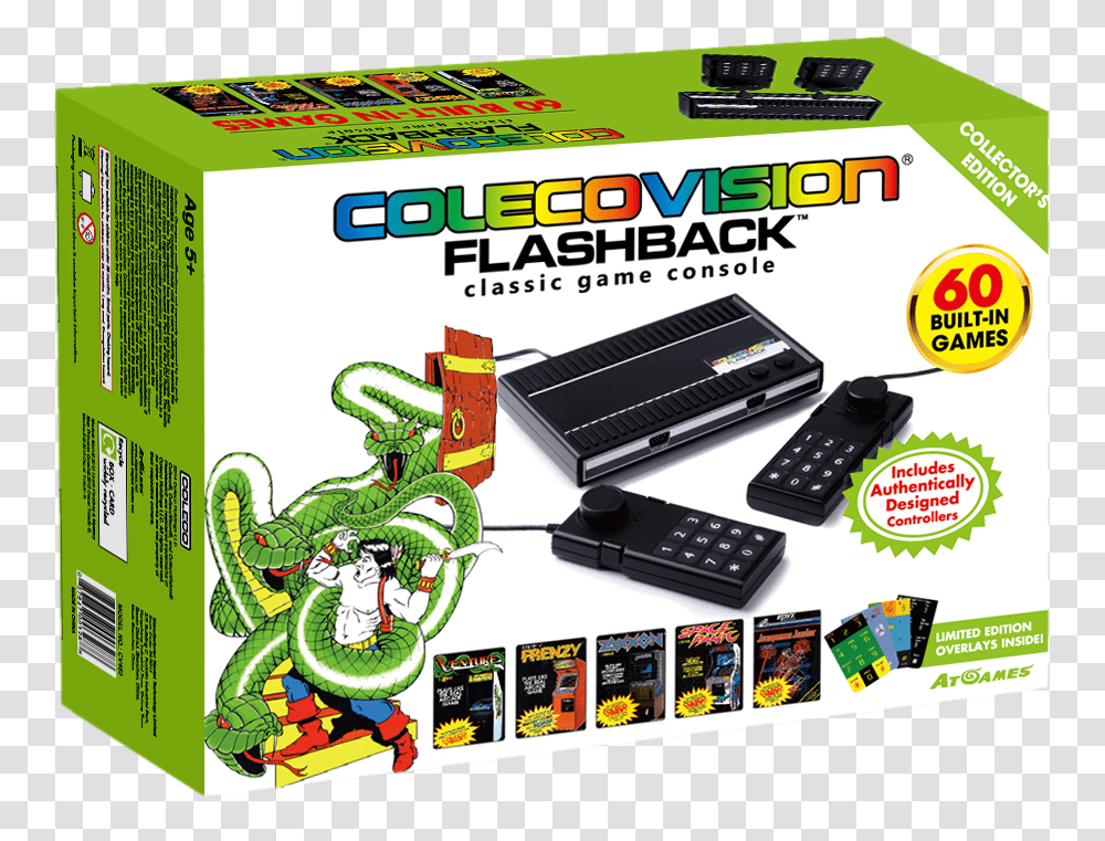 First Ever The Coleco Retro Gaming And Collectible Colecovision Flashback, Flyer, Poster, Paper, Advertisement Transparent Png