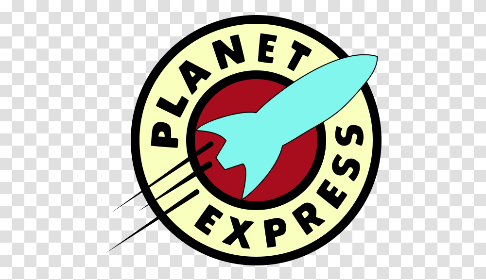 First Express Logo Logos Rates Futurama Planet Express Logo, Symbol, Trademark, Star Symbol, Label Transparent Png