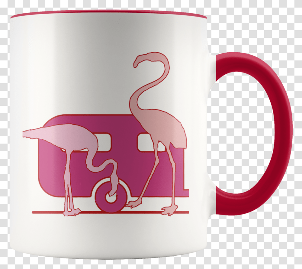 First Father's Day Gift, Coffee Cup, Animal, Bird, Flamingo Transparent Png
