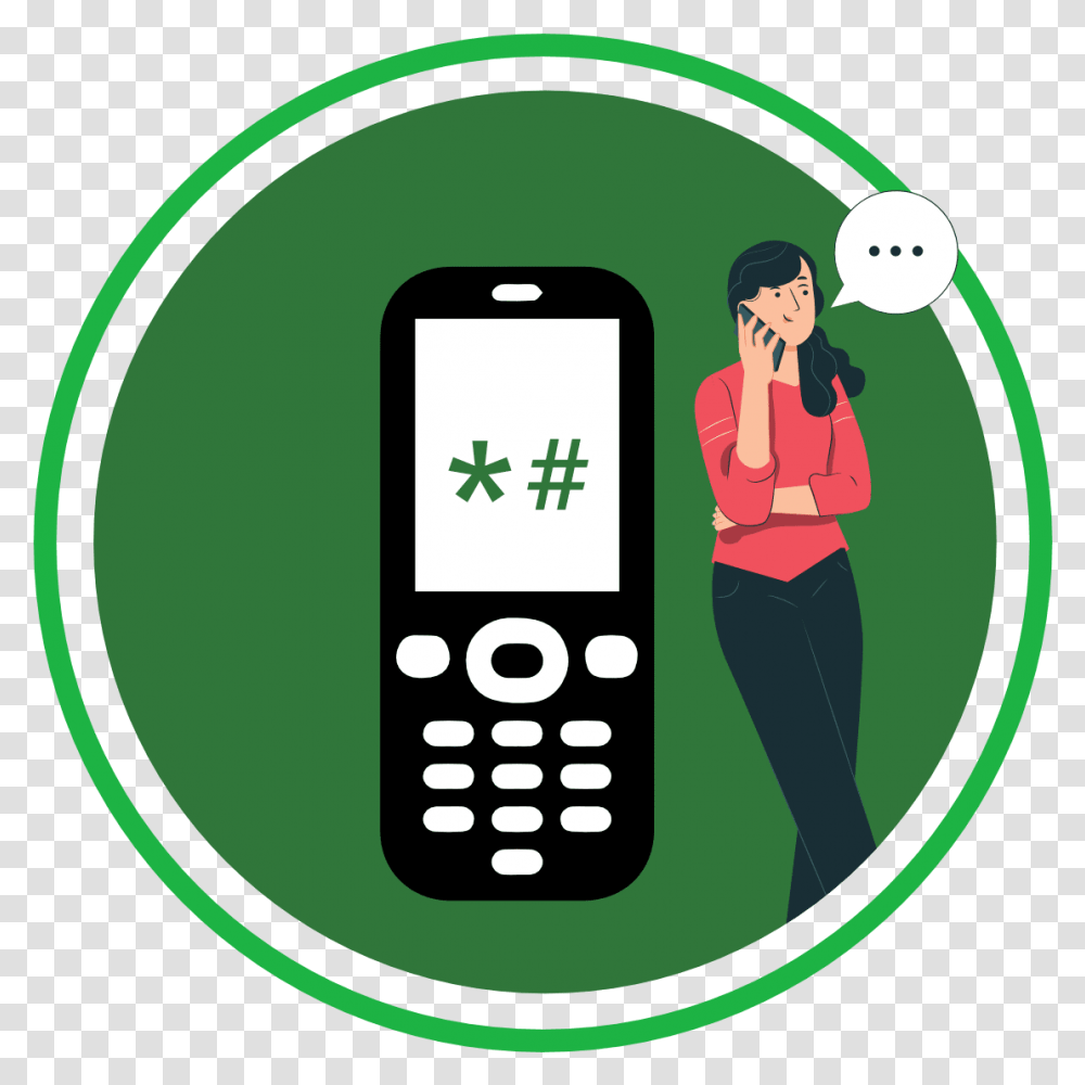 First Feature Phone, Electronics, Person, Human, Mobile Phone Transparent Png