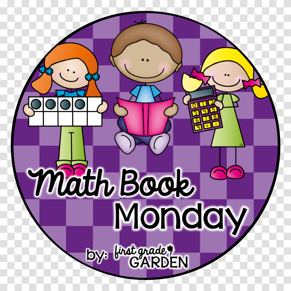 First Grade Garden Math Book Monday, Food, Egg, Figurine, Purple Transparent Png
