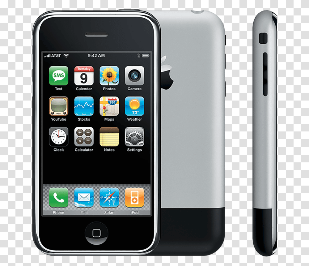 First Iphone, Mobile Phone, Electronics, Cell Phone, Ipod Transparent Png