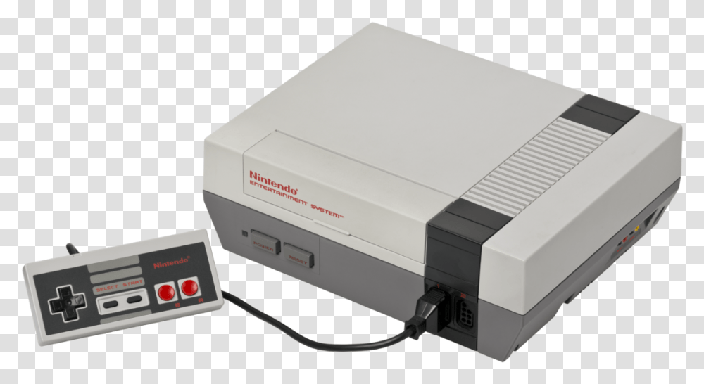 First Nintendo Console, Box, Projector, Electronics, Machine Transparent Png