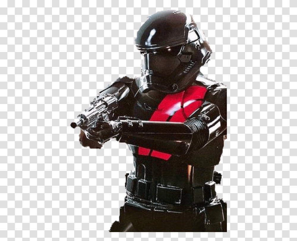 First Order Black Stormtrooper Elite First Order Stormtrooper, Helmet, Apparel, Armor Transparent Png