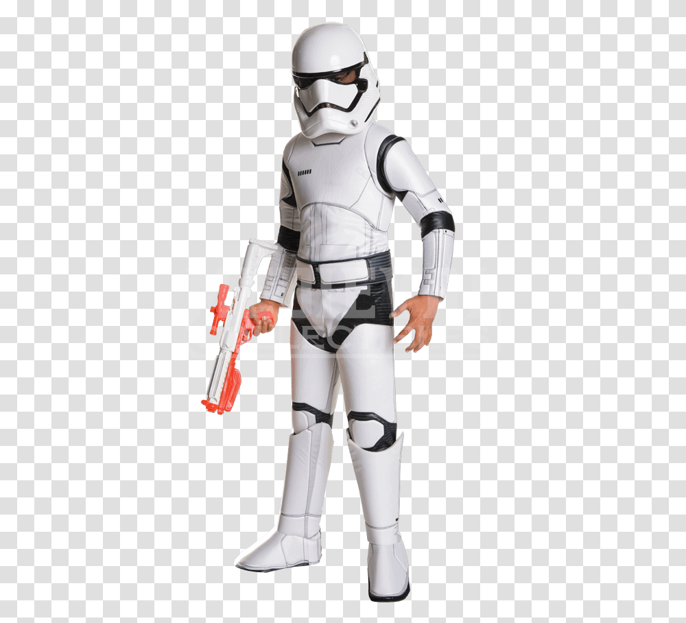 First Order Storm Trooper Costume, Helmet, Apparel, Person Transparent Png