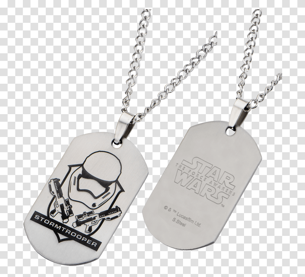 First Order Stormtrooper Crest Dog Tag Necklace Pendant, Accessories, Accessory, Jewelry, Locket Transparent Png