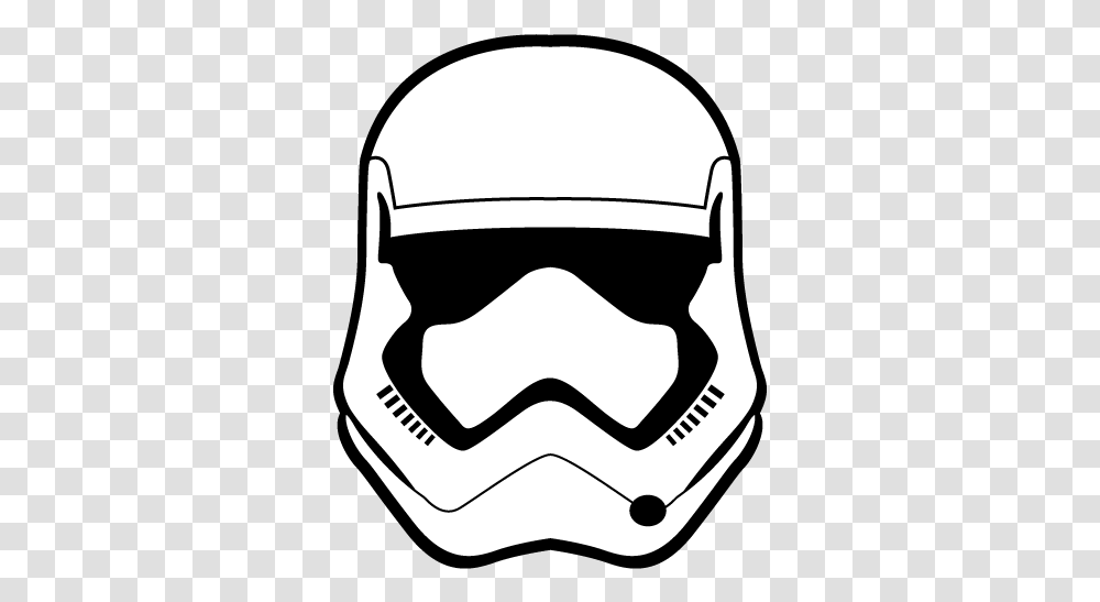 First Order Stormtrooper Helmet Cartoon Head Storm Trooper, Apparel, Crash Helmet, Label Transparent Png