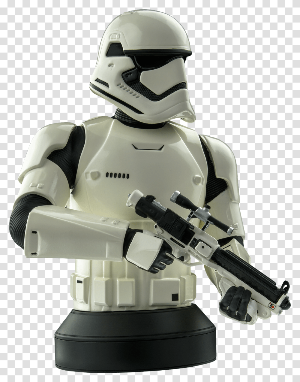 First Order Stormtrooper Mini Bust, Helmet, Apparel, Robot Transparent Png