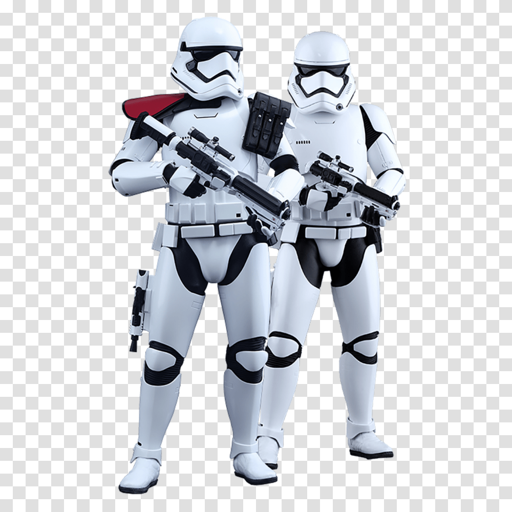 First Order Stormtrooper Officer And Stormtrooper Twin Set, Person, Human, Helmet Transparent Png