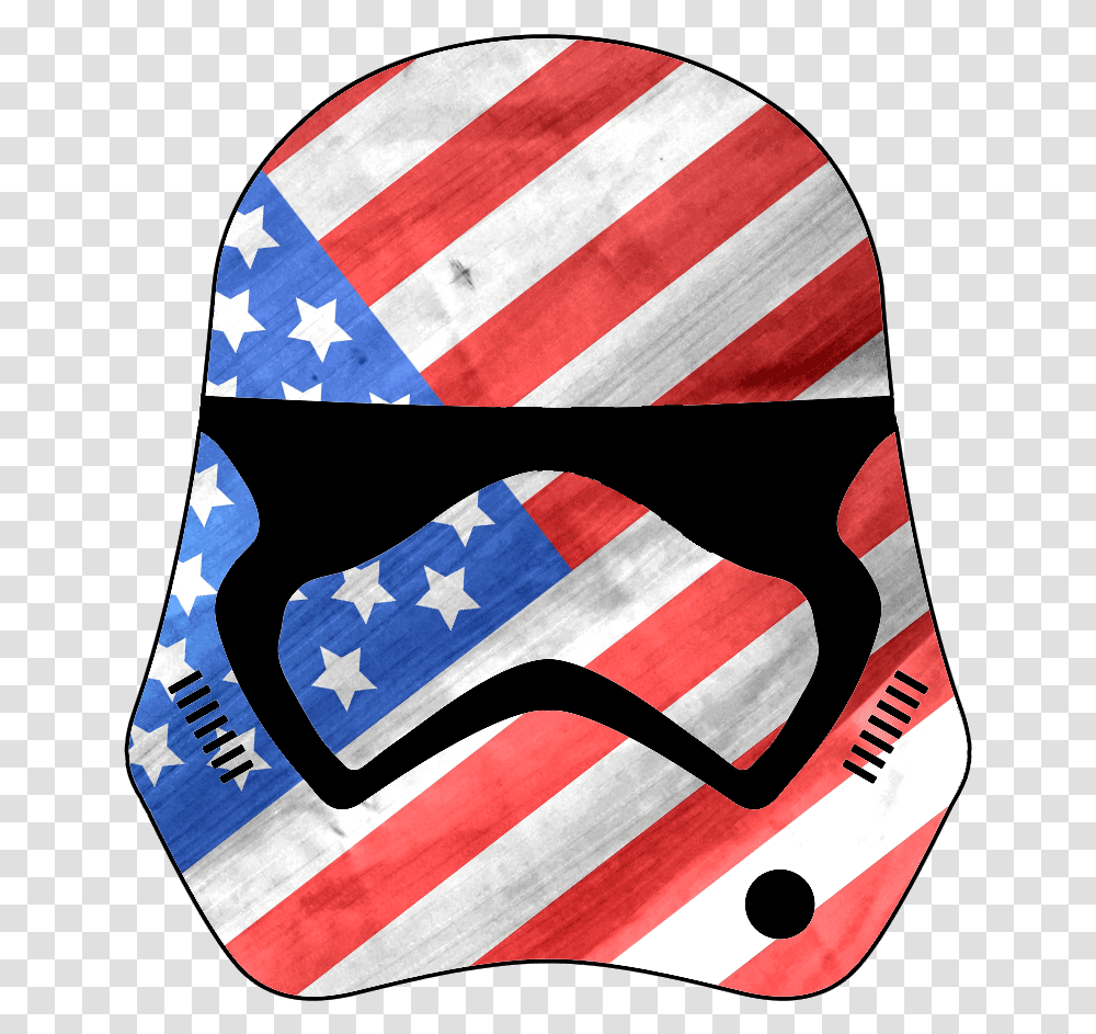 First Order Stormtrooper W Flags Flag Of The United States, Apparel, Tie, Accessories Transparent Png
