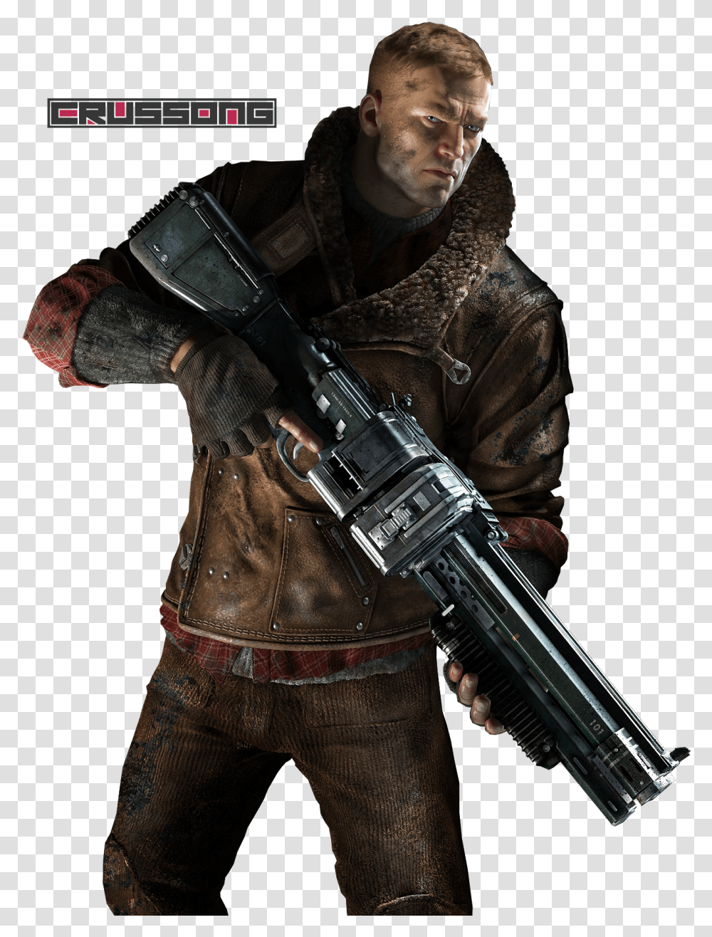 First Person Gun Wolfenstein 2 The New Colossus, Weapon, Grenade Transparent Png