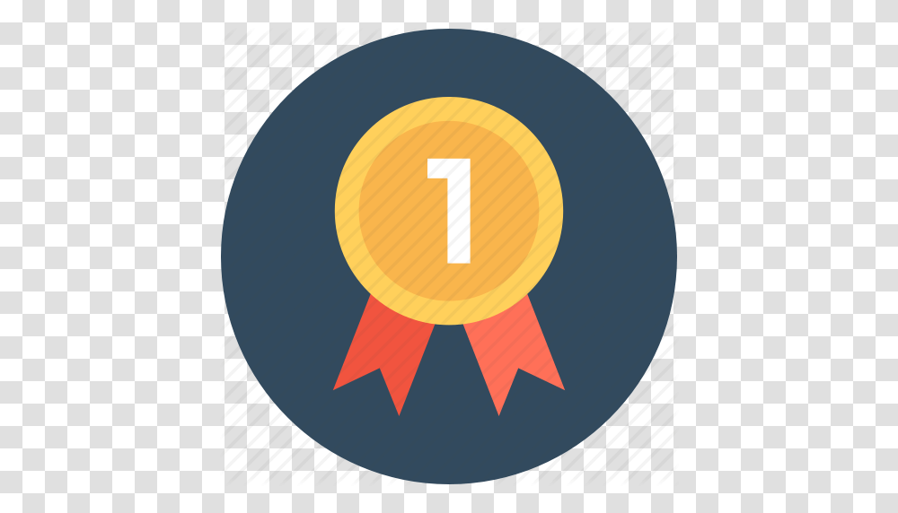 First Place First Position Medal Position Badge Prize Icon, Number, Logo Transparent Png