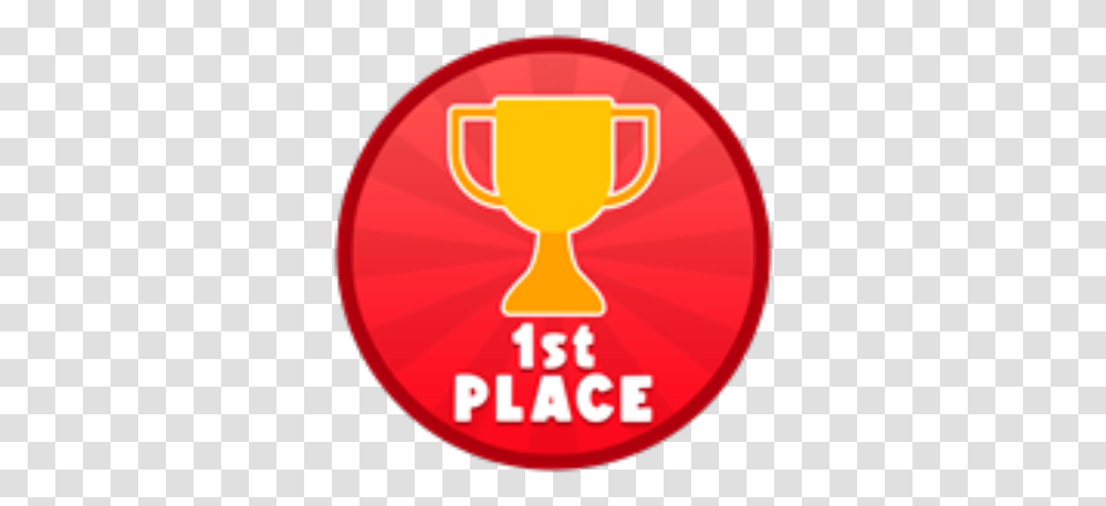 First Place Roblox Trophy, Text, Symbol, Logo, Trademark Transparent Png