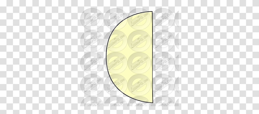 First Quarter Half Moon Picture For Classroom Therapy Use Circle, Flyer, Poster, Paper, Advertisement Transparent Png