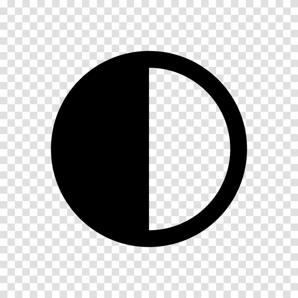 First Quarter Moon Symbol, Gray, World Of Warcraft Transparent Png