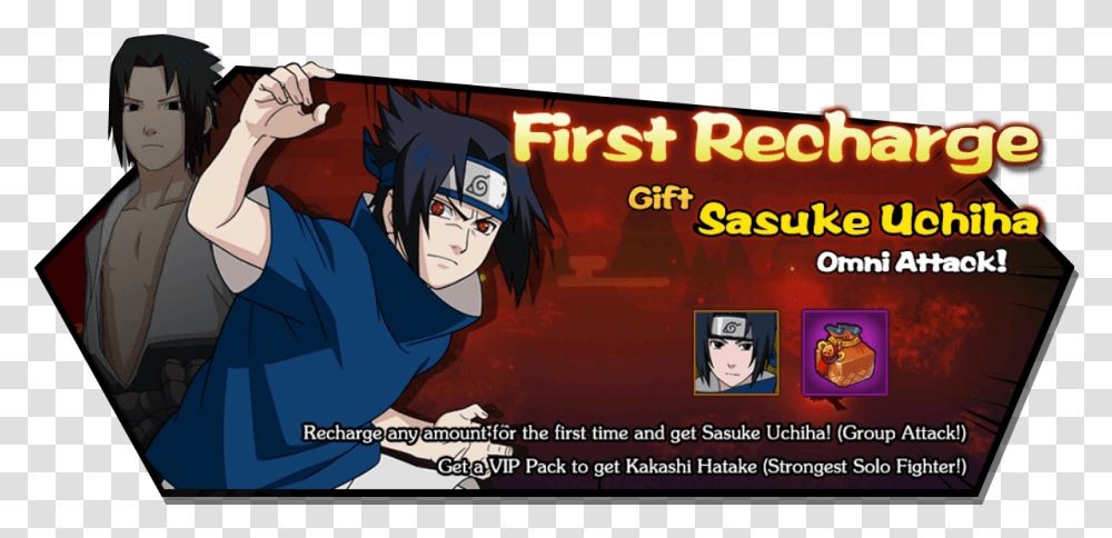 First Recharge Event Sasuke Uchiha, Poster, Advertisement, Person, Human Transparent Png