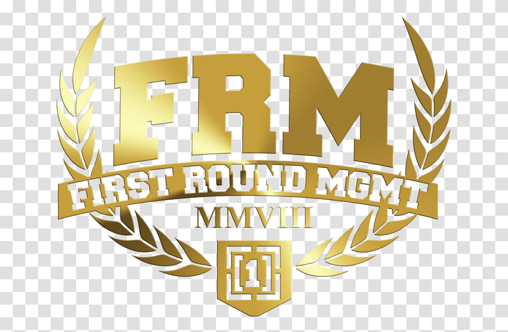 First Round Management, Logo, Symbol, Word, Text Transparent Png