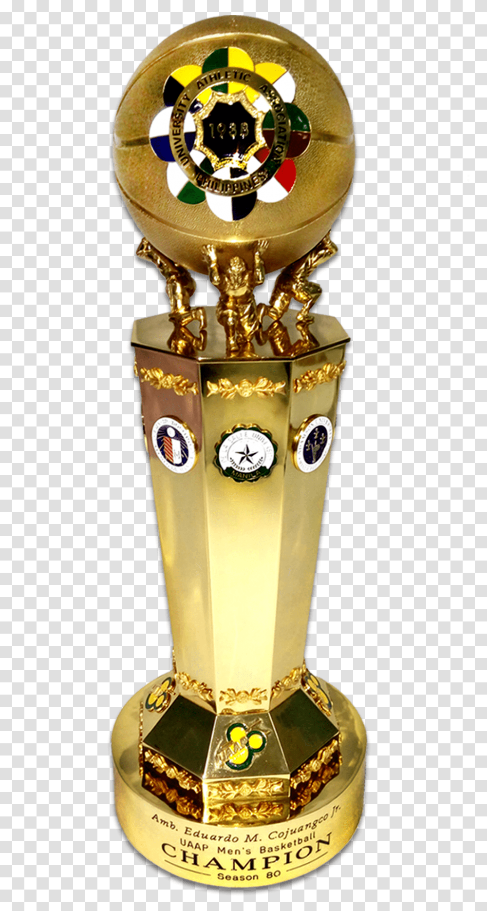 First Solid Gold Trophy In Uaap - Suarez And Sons Trophy, Wristwatch Transparent Png
