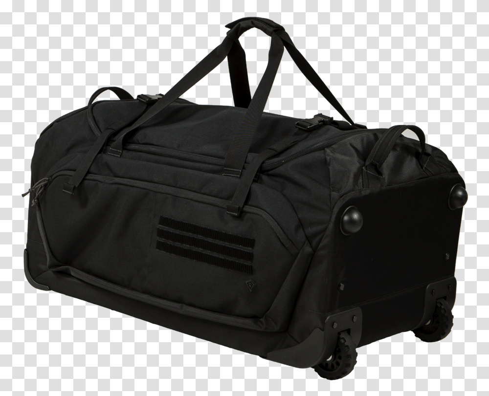 First Tactical Specialist Rolling Duffel Compression N Out Duffle Bag, Backpack, Luggage, Basket, Tote Bag Transparent Png