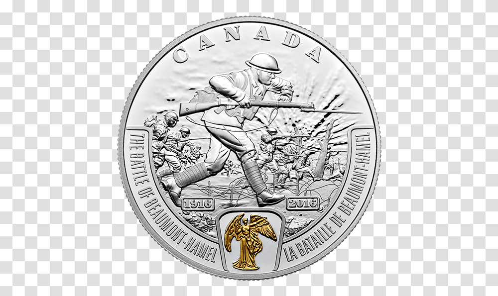 First World War Battlefront Series First World War Coin 2017, Person, Human, Money, Nickel Transparent Png