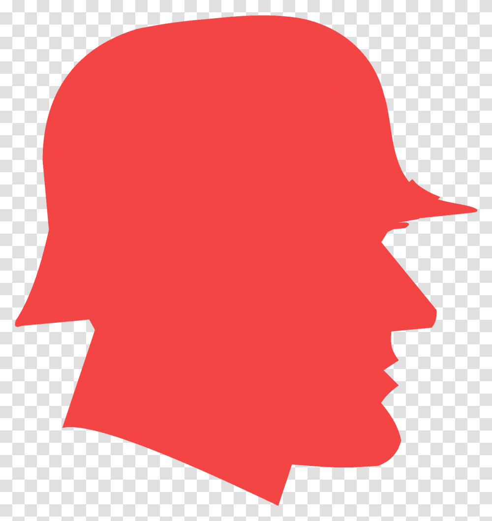 First World War Soldier Silhouette, Baseball Cap, Apparel Transparent Png