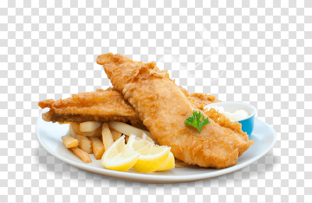Fish Amp Chips, Fried Chicken, Food, Meal, Dish Transparent Png
