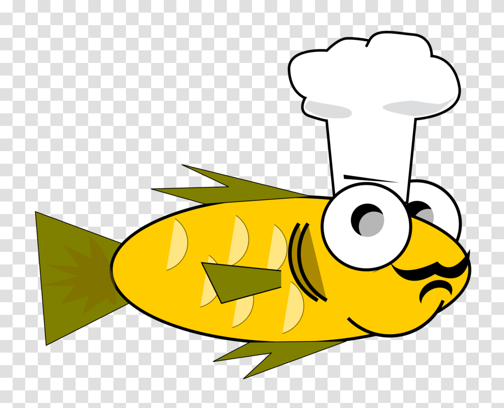 Fish And Chips Chef Cooking Cod, Plant, Animal, Meal, Food Transparent Png